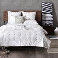 Ink Plus Ivy Kids INK Plus IVY II10-597 Piece Of 3 Masie Comforter Mini Set; King & Cal King - White II10-597